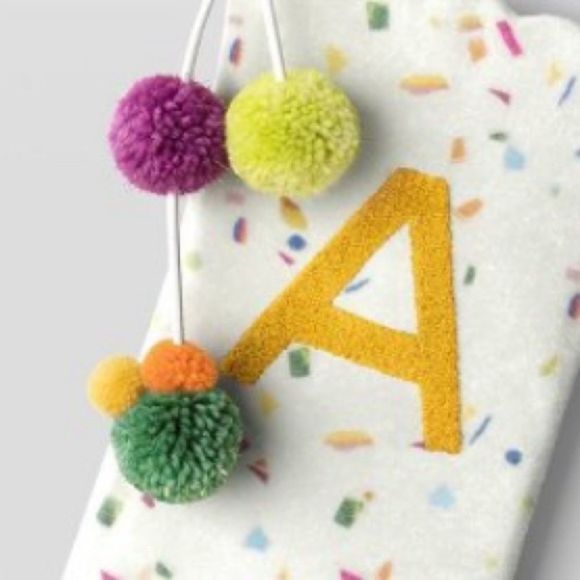 Opalhouse Multicolor Stocking with Pom Poms - Picture 2 of 7